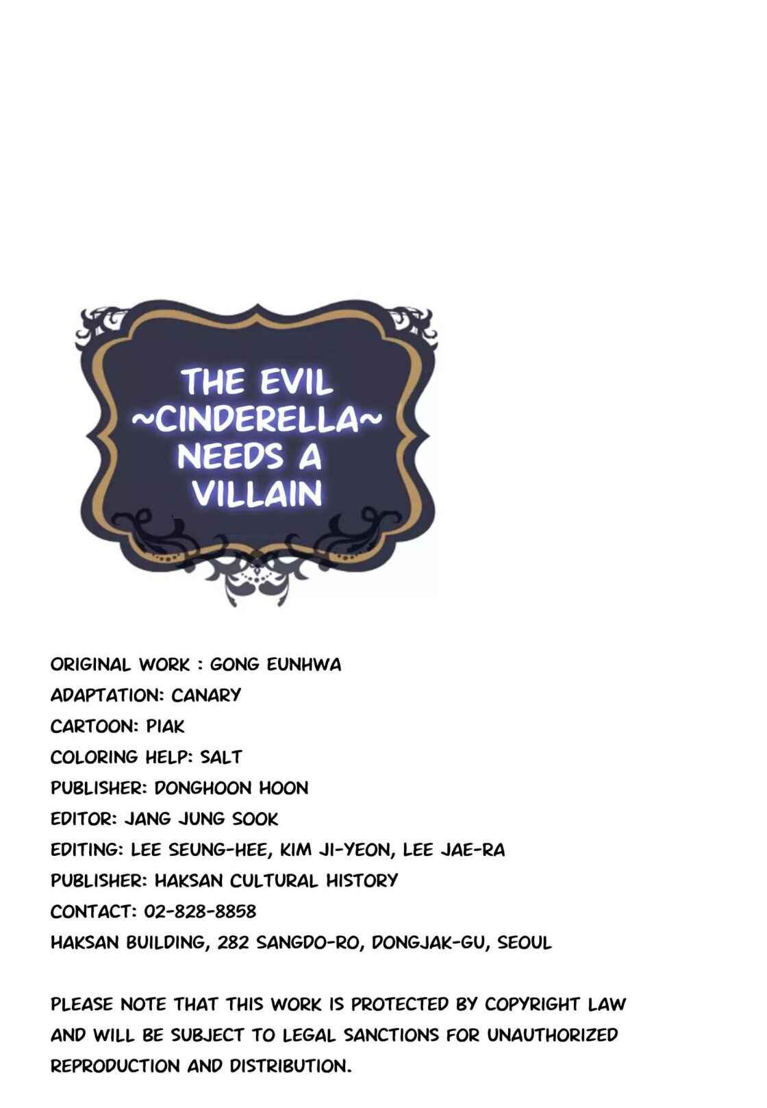 The Evil Cinderella Needs a Villain Chapter 1 2